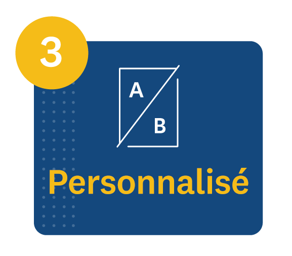Icône et légende "personnalisé"