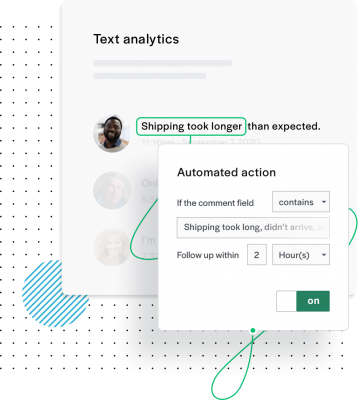 Key customer surveys connected in Salesforce