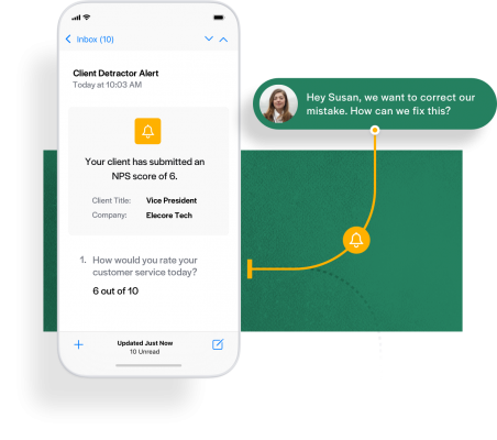 Alert stakeholders automatically