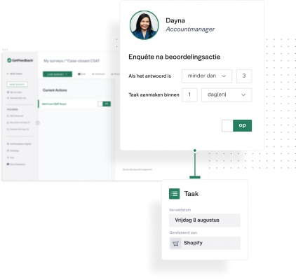 Voorbeeld van werkstromen en automatische meldingen
