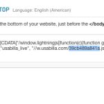 Image highlighting the 12 digit ID in your code.