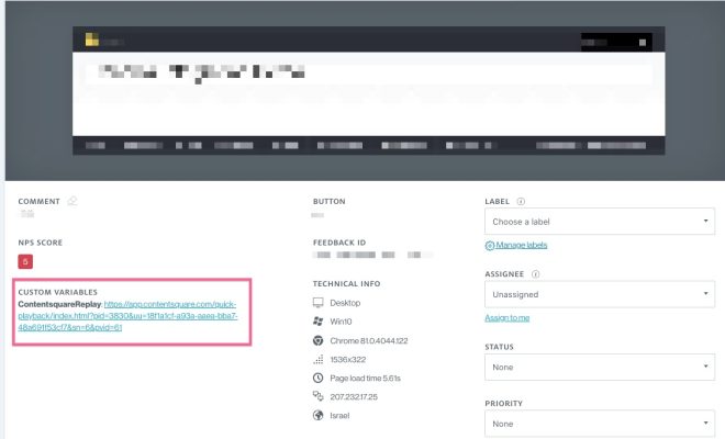 Image showing screenshot of enabling replay option.