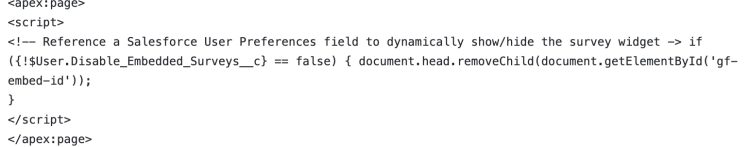 Image of show survey check
