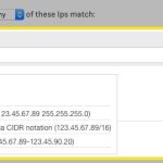 Targeting IP Addresses Example