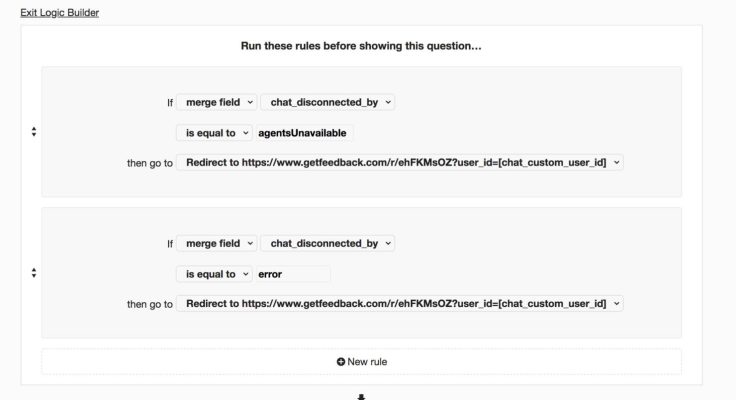 An example of the logic rules.