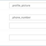 When defining masking for a class, enter a period before the class name.