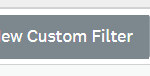 The New Custom Filter button has a funnel icon on the left and a down arrow on the right.