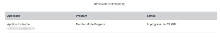 Image du profil utilisateur d’un recommandeur.