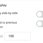 Paramètres d’affichage de la question date/heure disponibles.