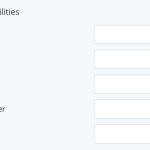 Exemple de définition de question pour Configuration B : À simple colonne