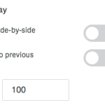 The available Signature question Display settings.