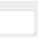 Example of a multiline text response question.