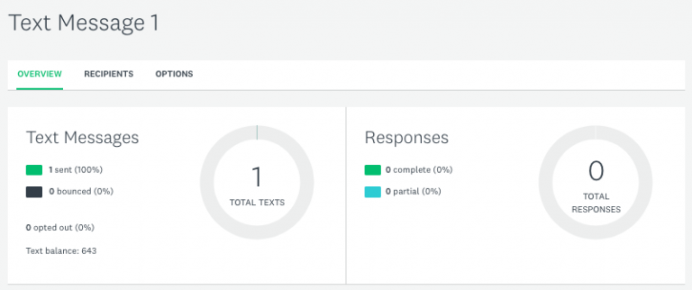 Sending a Survey via Text Message | SurveyMonkey Help