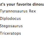 A Left Aligned label is shown above the answer options.