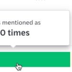 Example detail showing responses from people who used "workout" in a positive way.