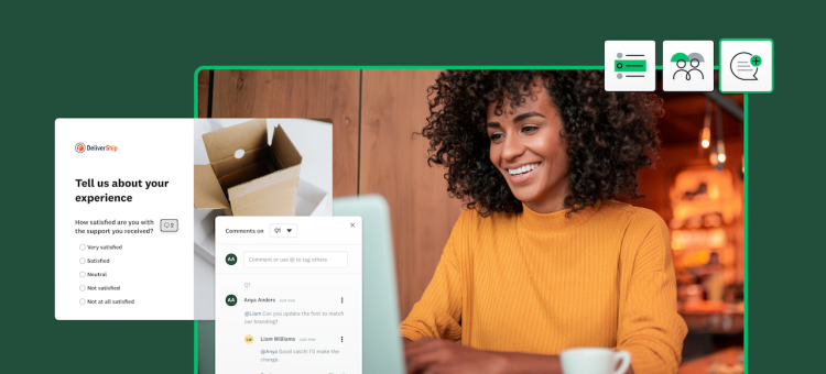 Now available: Invite anyone to collaborate on surveys with managed, open reviews