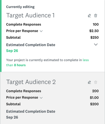 Audience MultiMarket checkout