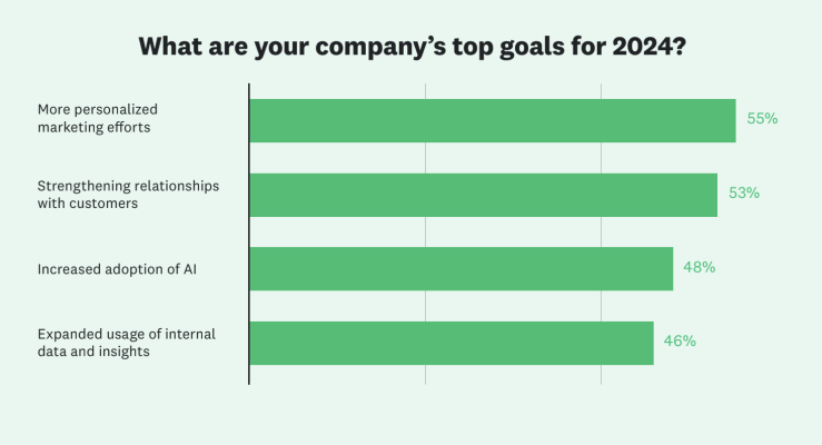 Marketing goals for 2024