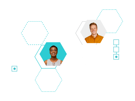 Wabenförmiges Design