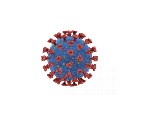 illustration coronavirus