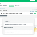 Generating QR code web link