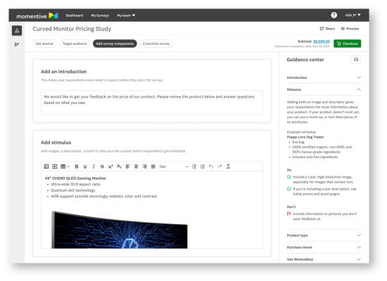Set up Price Optimization