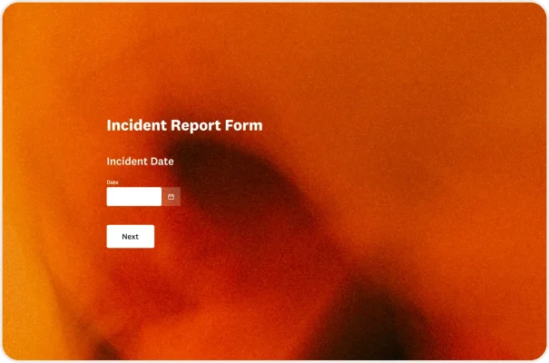Accident Report Form Template