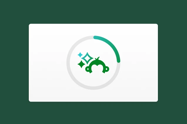 SurveyMonkey Goldie logo with sparkle icons next to it