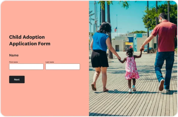 Adoption Application Form Template