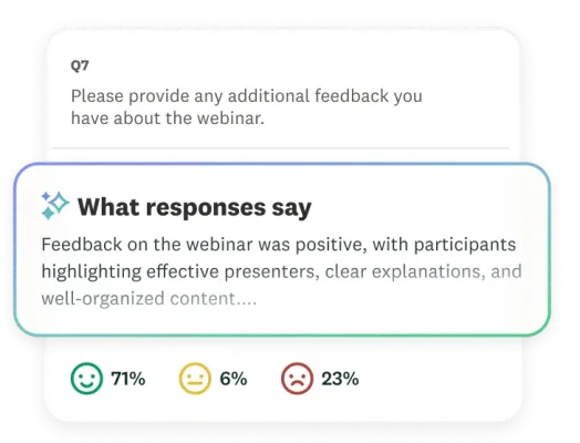 AI analysis features