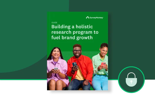Building a holistic research programme to fuel brand growth with SurveyMonkey