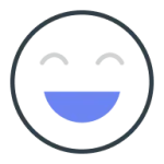 Smile emoji icon