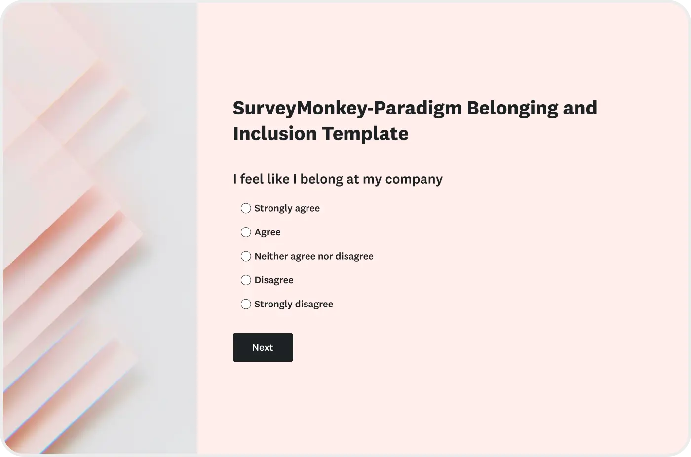 Belonging and Inclusion Survey Template