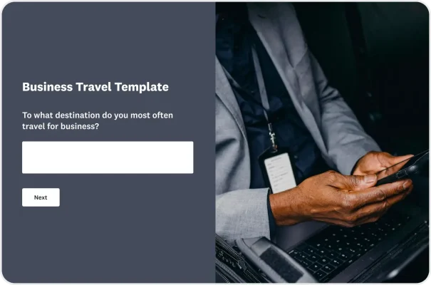 Business Travel Survey Template