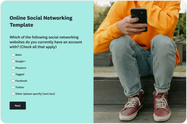 Child Online Behavior Survey Template