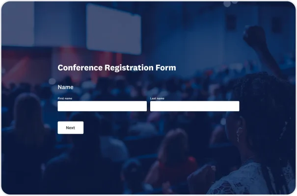 Conference Registration Survey Template