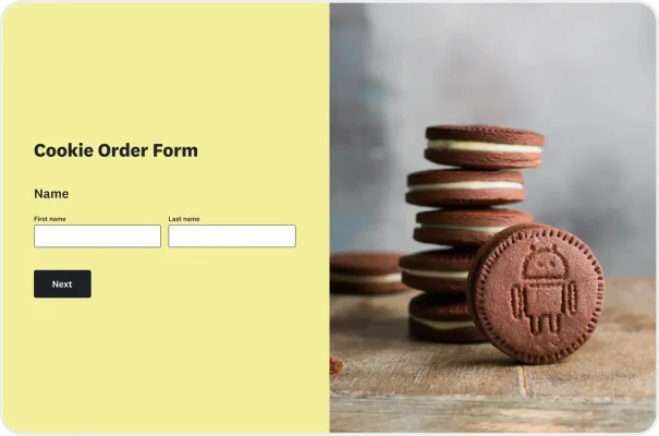 Cookie Order Form Template