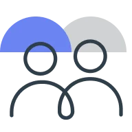 Two people icon