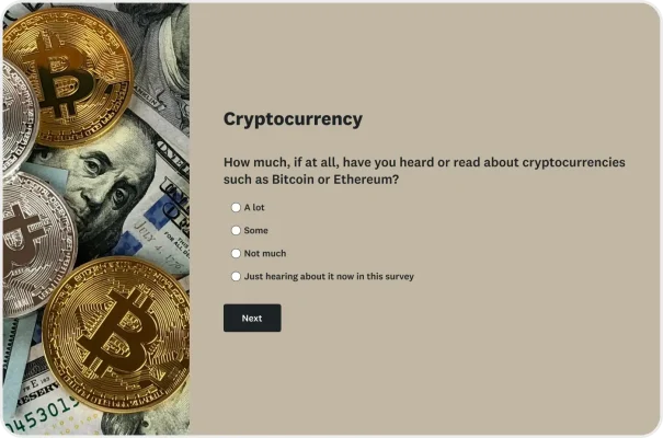 Crypto Survey Template