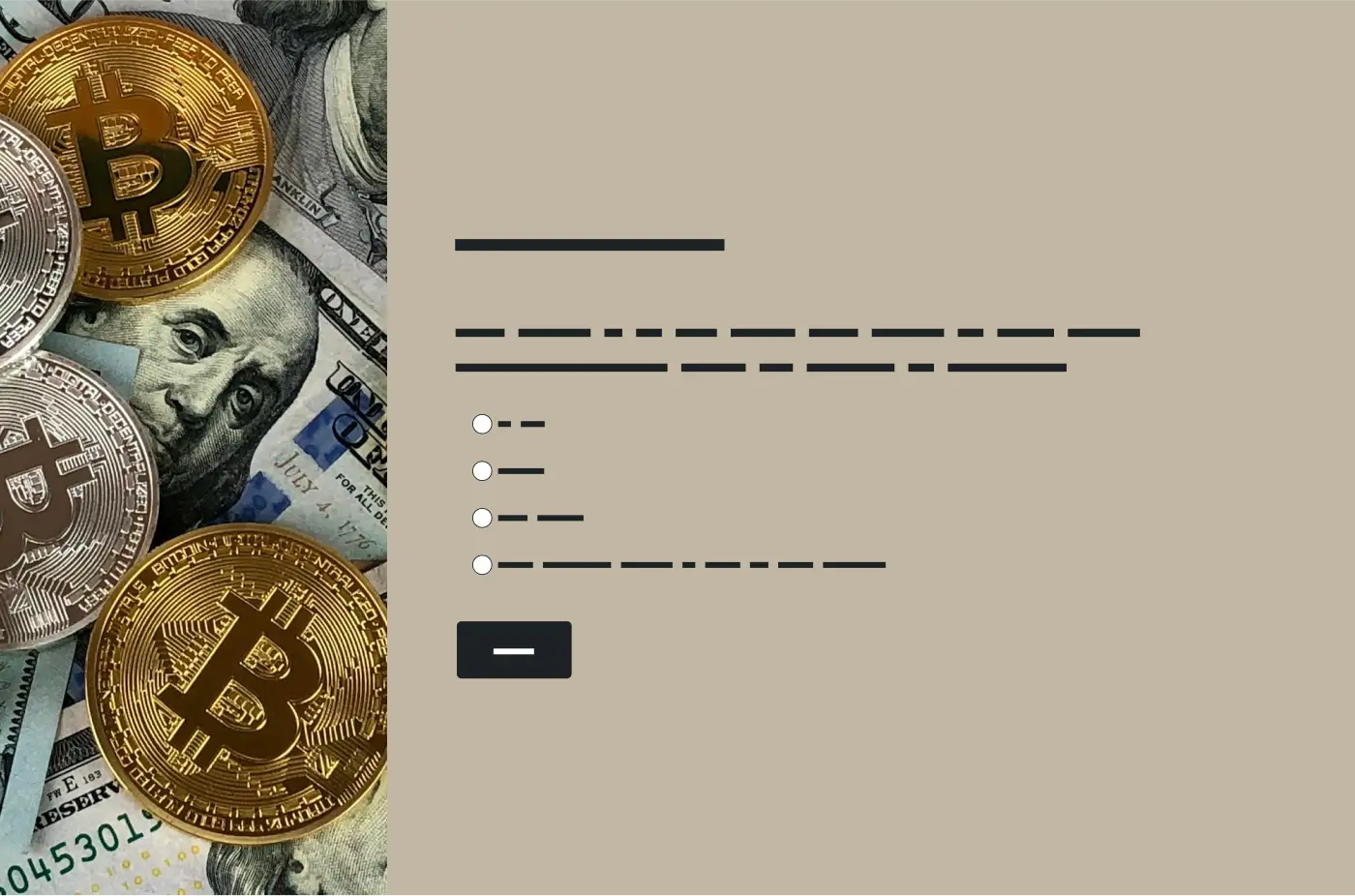 Crypto Survey Template | SurveyMonkey