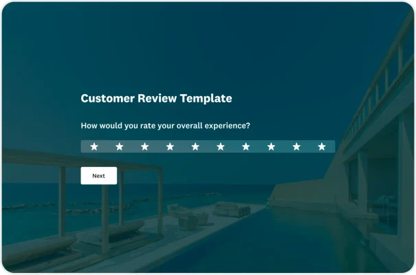 Customer Review Survey Template
