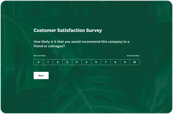 Customer Satisfaction Survey Template