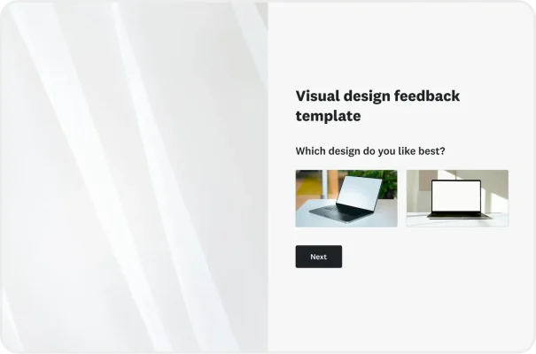 Design Feedback Survey Template