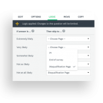 Disqualification logic