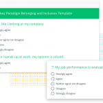 diversity survey template