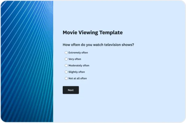DVD Rental Survey Template