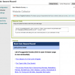 Embed survey with website code