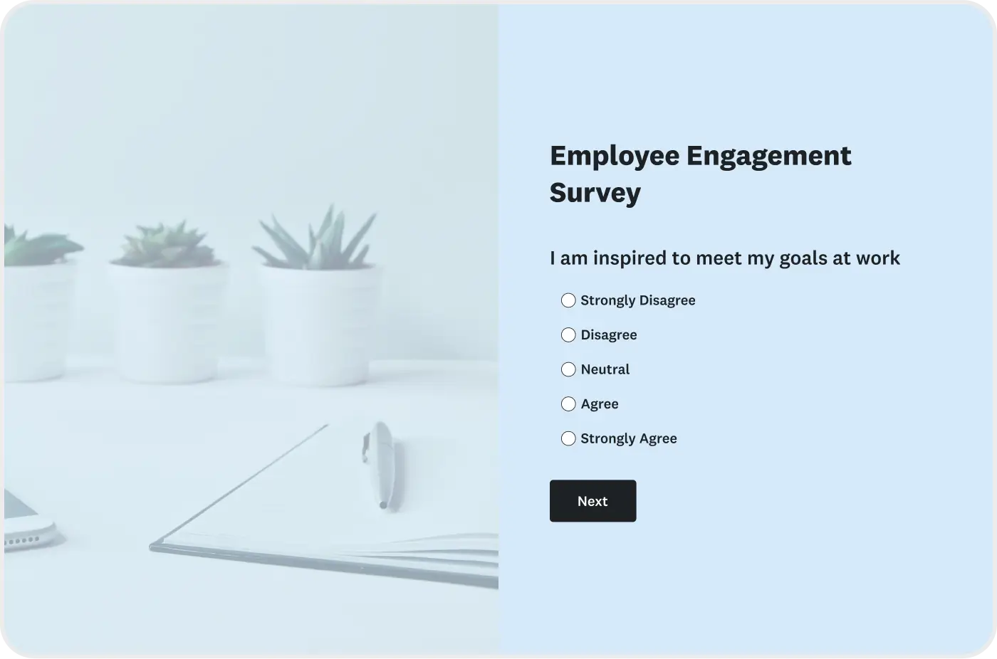 Employee Engagement Survey Template