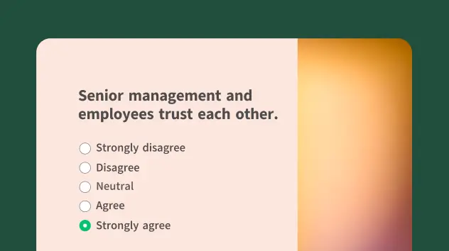 Employee engagement survey template