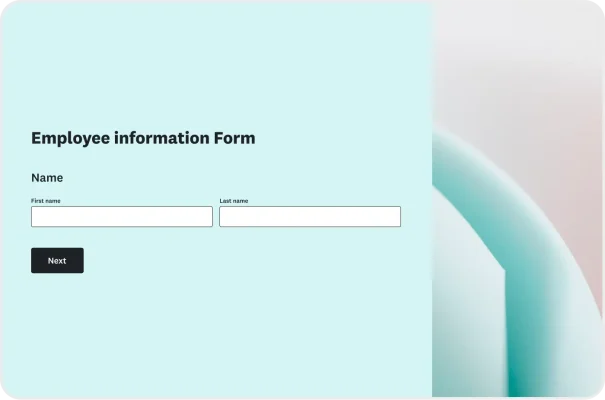 Employee Information Form Template